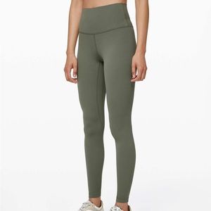 Lululemon grey sage align 28” size 4